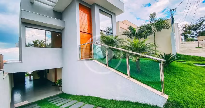 Casa alto padrão - condomínio trilhas do sol - área constr. 140 m² codigo: 27672