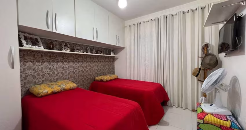 Apartamento de Luxo no Caiçara: 3 quartos, 3 suítes, 140m² de área - Praia Grande-SP.