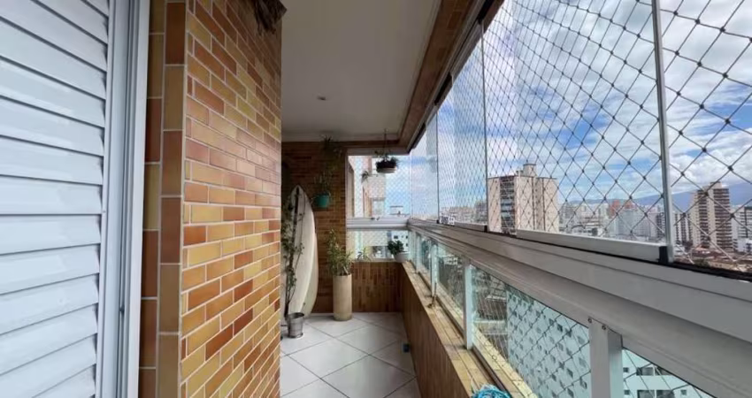 Oportunidade : financiamento direto Apartamento à venda em Praia Grande-SP, 2 quartos, 1 suíte, 2 salas, 2 banheiros, 1 vaga e 74m² no bairro Ocian!