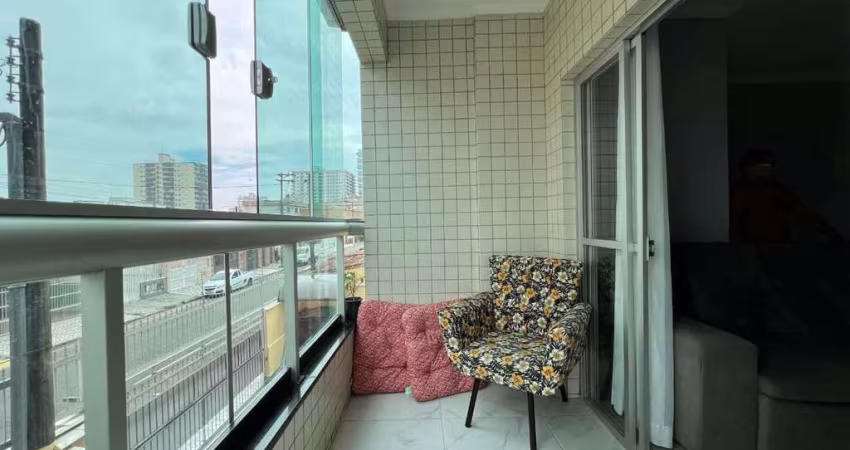 Imperdível apartamento à venda em Praia Grande-SP, bairro Caiçara: 2 quartos, 1 suíte, 79m² e garagem