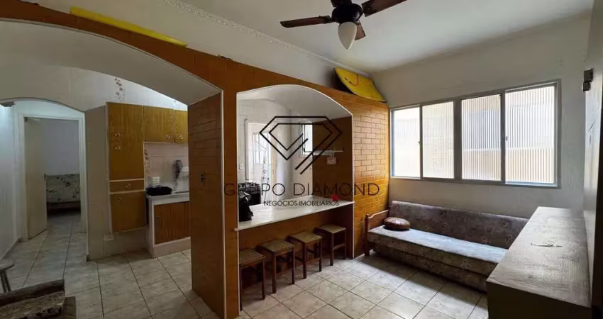 Apartamento com 1 quarto, caiçara, praia grande - r$ 215 mil, cod: 750