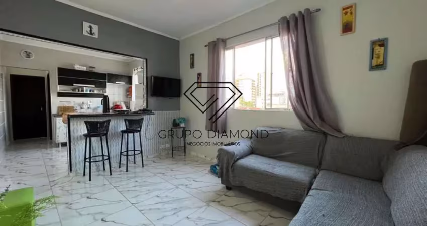 Apartamento com 1 quarto, caiçara, praia grande - r$ 240 mil, cod: 497