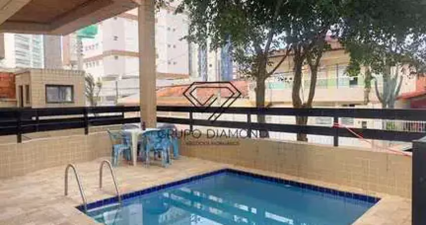 Apartamento com 2 quartos, caiçara, praia grande - r$ 330 mil, cod: 842