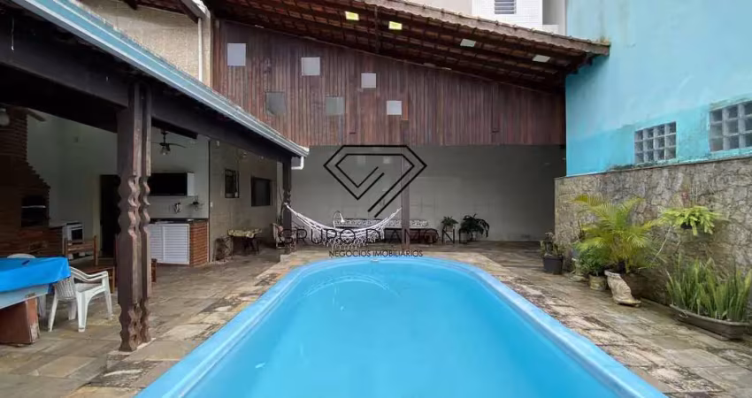 Casa com 3 quartos, caiçara, praia grande - r$ 750 mil, cod: 878