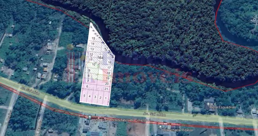Excelente área comercial e industrial à venda em itapoá - sc