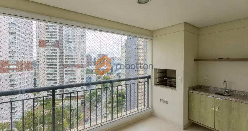 Apartamento para locação em são paulo, santo amaro, 1 dormitório, 1 suíte, 2 banheiros, 3 vagas