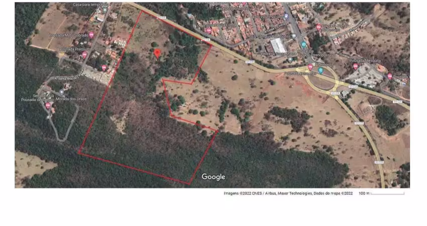 Área em pirenópolis - go 338 -  área para hotel/timeshare com 203.000m²