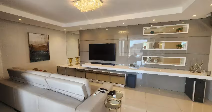 Apartamento 100% mobiliado alto padrão - centro de joinville - 2 vagas de garagem