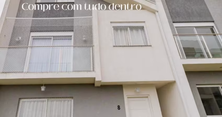 Triplex em Condomínio Fechado Com todos os móveis dentro