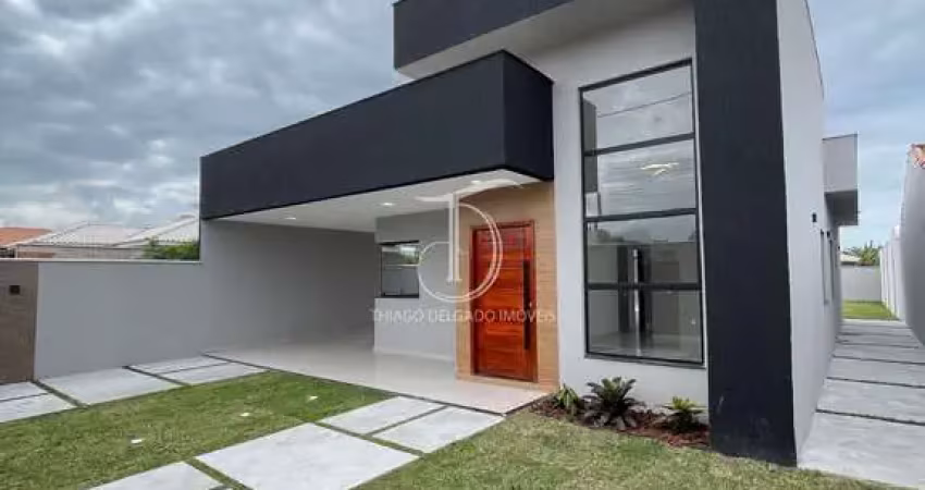 Casa térrea com 3 quartos – suítes com acesso externo e área gourmet completa!