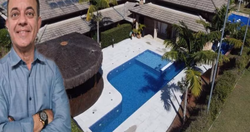 CHÁCARA LUXUOSA  CONDOMÍNIO ALTO PADRÃO   REPRESA BRAGANGA PAULISTA  4 suites