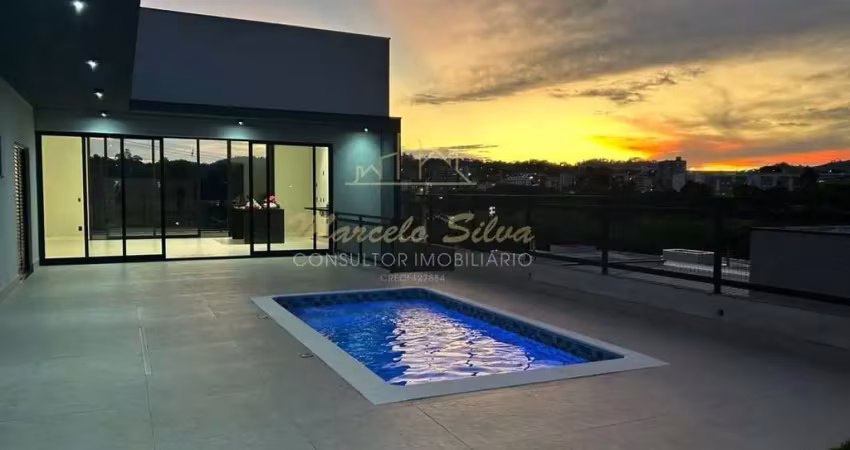 Casa nova alto padrão em condomínio, bragança paulista - sp
