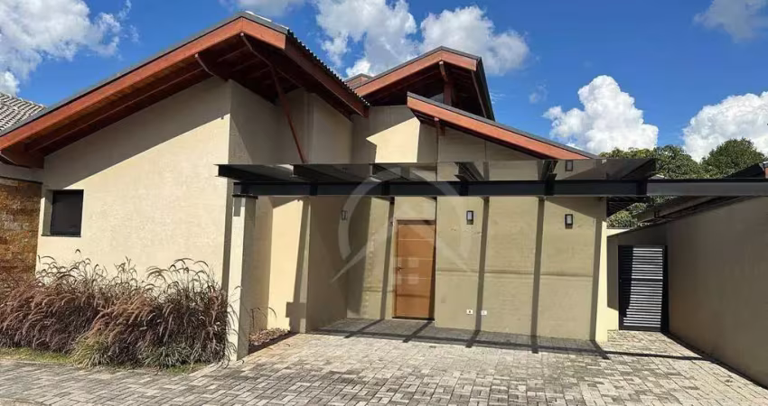 Casa térrea com 3 dormitórios para alugar, 145 m² por r$ 5.915/mês - jardim dos pinheiros - atibaia/sp