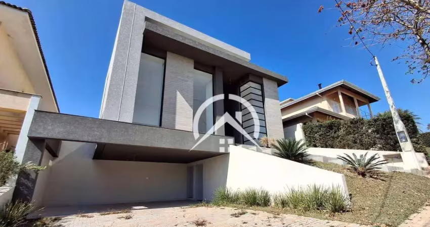 Espectacular casa de condomínio com 4 suítes à venda em atibaia/sp