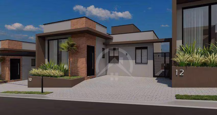 Village com 3 dormitórios à venda, 96 m² por R$ 880.000,00 - Nova Gardênia - Atibaia/SP