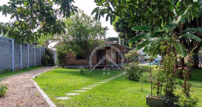 Chácara com 8 dormitórios, 1500 m² - venda por r$ 2.700.000 ou aluguel por r$ 20.000/mês - jardim floresta - atibaia/sp