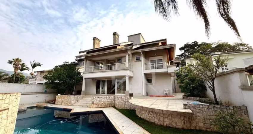Casa com 5 dormitórios para alugar, 550 m² por r$ 13.000/mês - jardim res. santa luiza - atibaia/sp