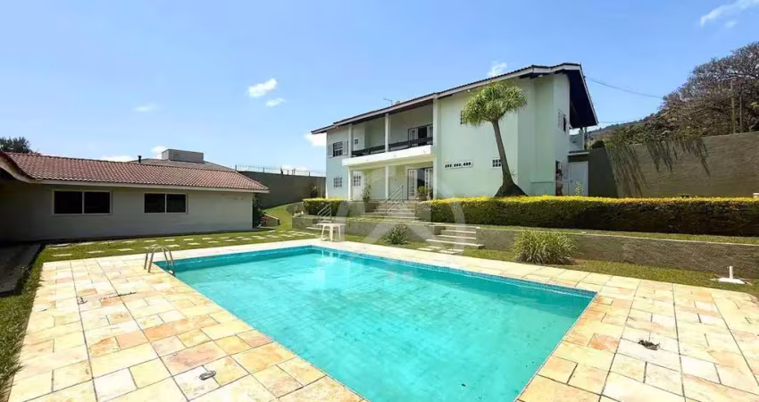 Sobrado com 4 dormitórios, 440 m² - venda por r$ 3.190.000 ou aluguel por r$ 13.000/mês + cond. iptu- jardim flamboyant - atibaia/sp