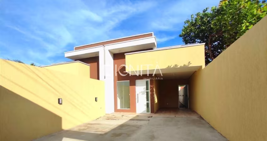 Casa Plana Fico Acabamento 3 Dormitórios em Guaribas - EUSÉBIO-CE