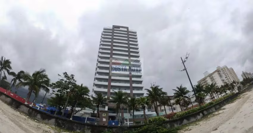 Apartamento em prédio frente mar, 2 quartos sendo 1 suíte, 2 banheiros,  1 vaga. promoção