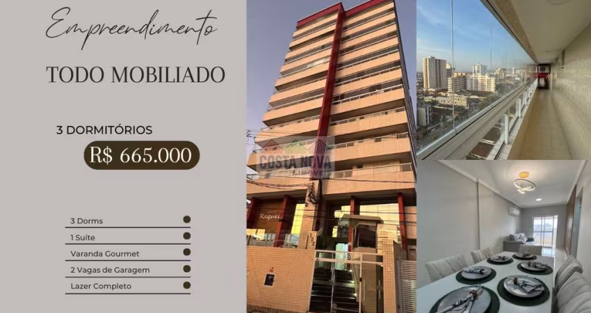 Apartamento á venda com 100m² e 3 quartos, sendo 1 suíte com 2 banheiros no bairro Aviação