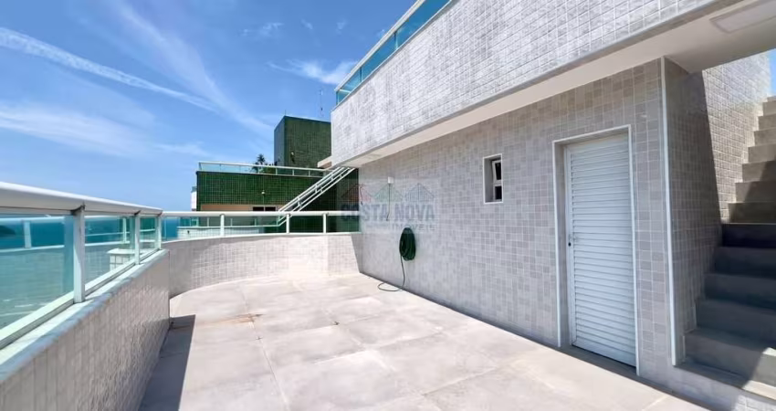 Cobertura de luxo com 3 dormitórios sendo 2 suítes,  vagas de garagem, Praia Grande