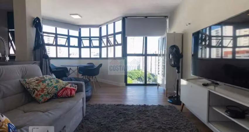 Apartamento flat à venda, 49 m², 1 quarto, 1 banheiro, com 1 vaga, bairro campo belo,