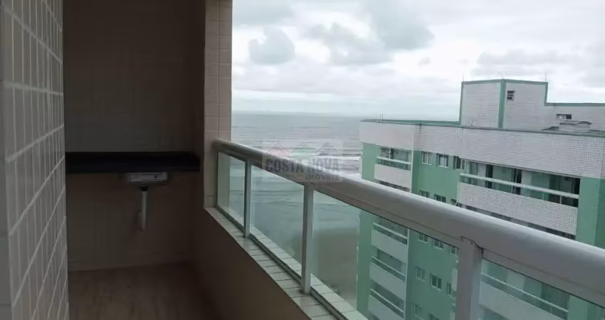 Apartamento de 77 m² Jardim real 2 quartos, 1 suite, 30 metros mar,  1 vaga, Vista  Mar, andar alto