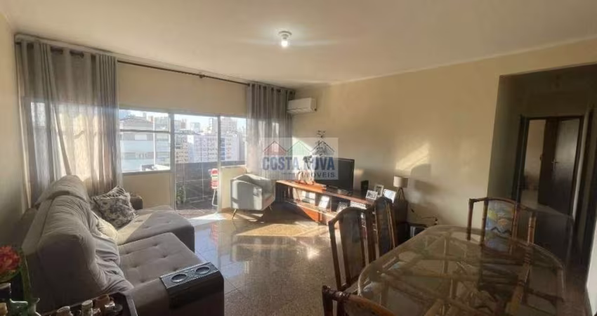 Apartamento à vendas com 131m², 2 quartos, sala para 2 ambientes no bairro do Gonzaga em Santos