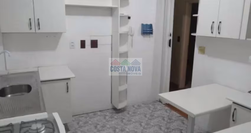 Apartamento de 62m² á venda, com 2 quartos, 1 banheiro e vaga para garagem no bairro Embaré - Santos