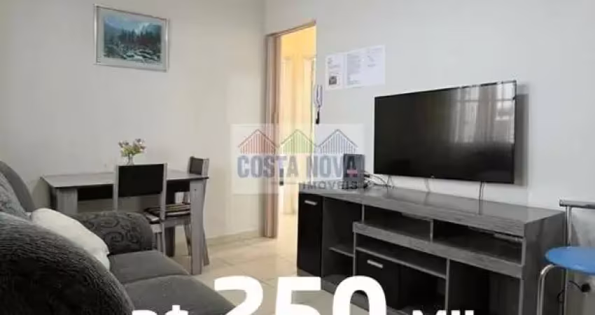 Apartamento com 1 dormitório,  1 banheiro, 1 vaga. amplo, mobiliado, porteira fechada, guilhermina