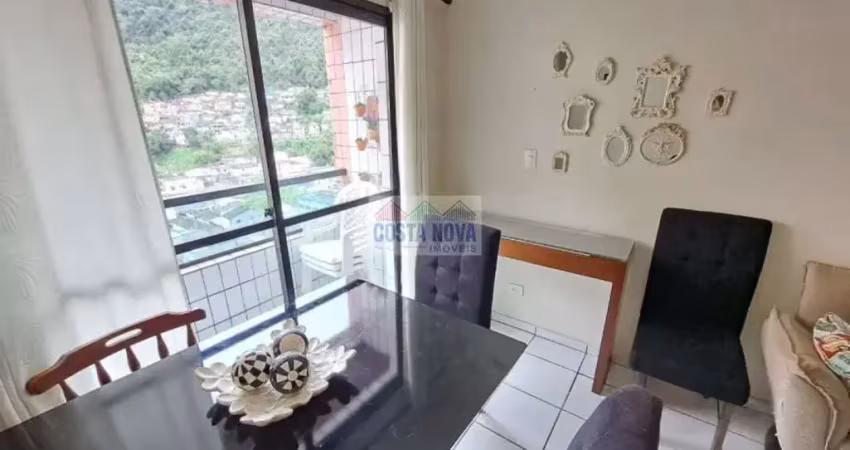 Apartamento à venda com 90 m², dispõe de 2 quartos, 2 banheiros, 1 vaga no bairro marapé - santos