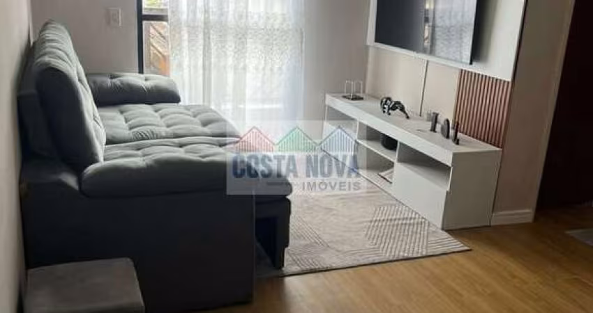 Apartamento semimobiliado com 1 dormitório a 300 m do mar na Ocian em Praia Grande -  SP