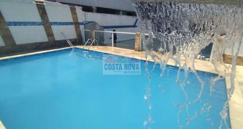 Apartamento 60m2 canto do forte - mobiliado - piscina e churrasqueira