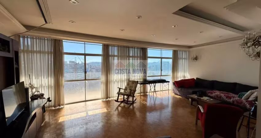 Apartamento reformado no copan, 170 m², vista livre e 1 vaga 15º andar
