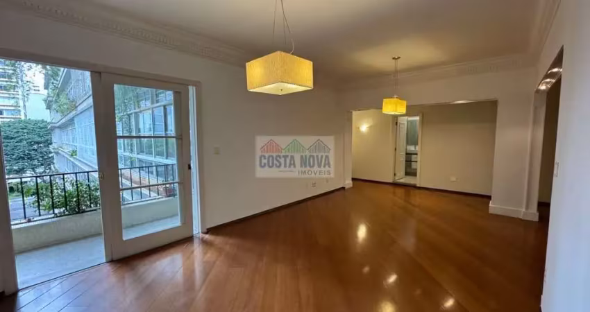 Excelente apartamento na avenida higienópolis para locação, 3 dormitórios sendo 1 suíte, 3 banheiros