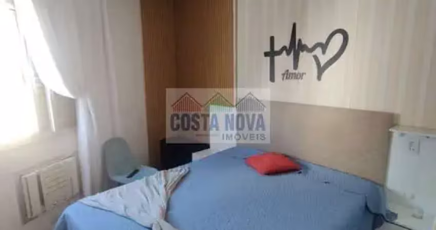 Apartamento guilhermina 55m2 - 01 dormitório- mobiliado