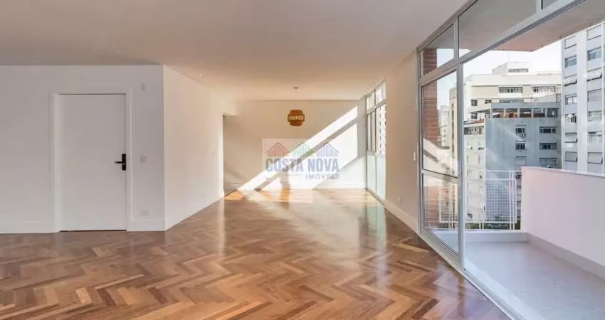 Apartamento de alto padrão reformado com 3 dorms ao lado do shopping higienópolis