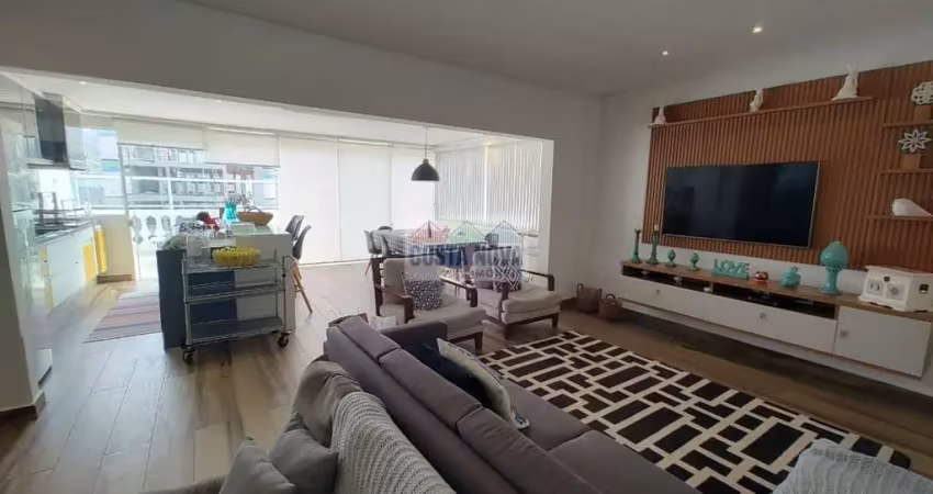 Cobertura com 4 dormitórios (1 suíte), lazer, enseada, guarujá/sp
