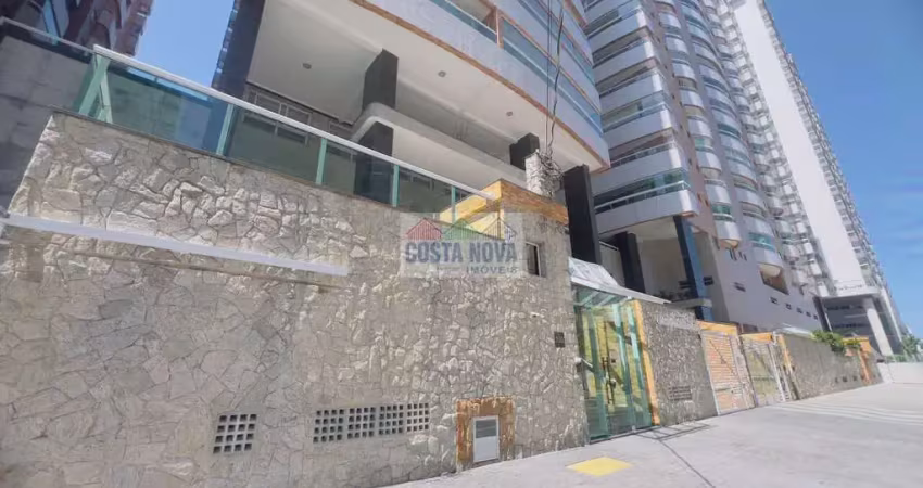 Apartamento com vista mar, 1 quarto, 1 banheiro, 1 vaga de garagem no bairro canto do forte.