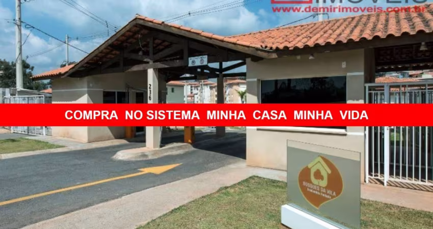 Apartamento à venda em Cotia-SP, Jardim Petrópolis: 2 quartos, 2 salas, 1 banheiro, 2 vagas de garagem, 60m². Venha conhecer!
