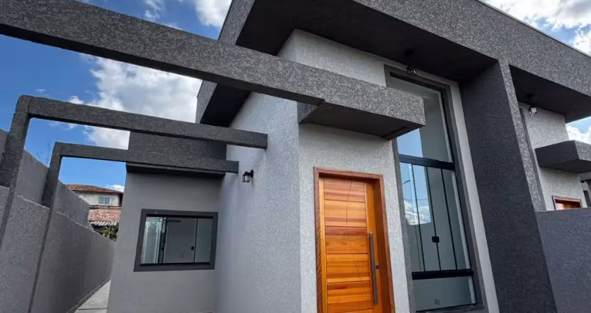 Casa com excelente acabamento no capela velha - araucária