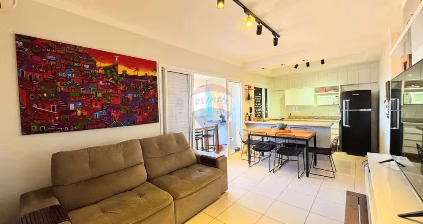 Apartamento 54m2 próximo ao Ribeirão Shopping, 1 suíte, Lavabo, Sacada, 1 Vaga coberta