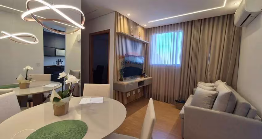 À venda apartamento 44m² 2 quartos 1 vaga flor de lotus recreio das acacias  próximo ao outlet santa maria