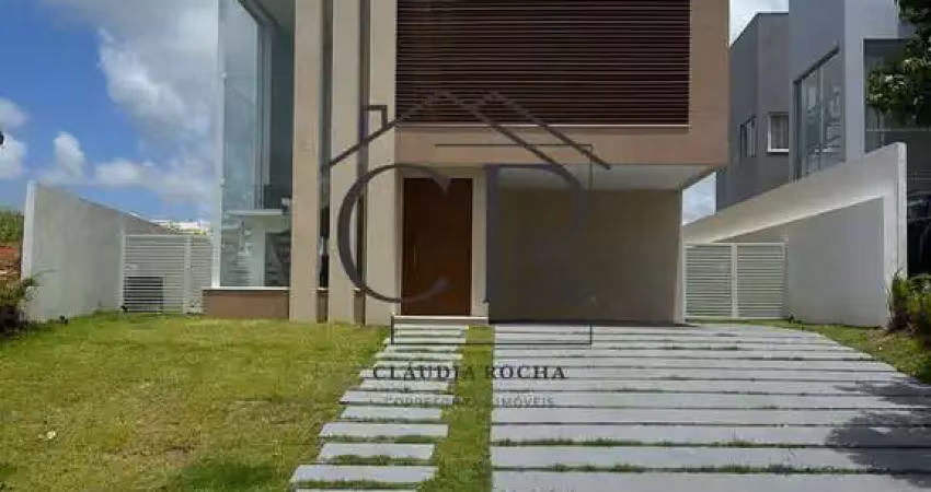 Maravilhosa casa, nascente, no alphaville litoral norte!