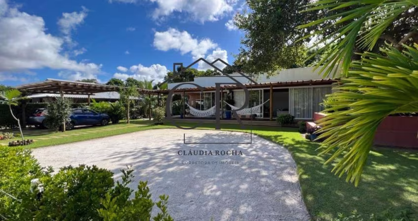 Belíssima casa térrea com mega área externa em Busca vida!!