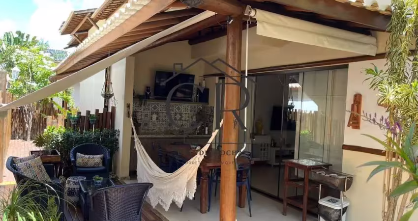 Um luxo de casa duplex em condomínio com portaria 24h, no coração de itacimirim |porteira fechada |