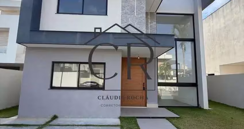 Impecável casa nova em condomínio fechado em vilas do atlântico!