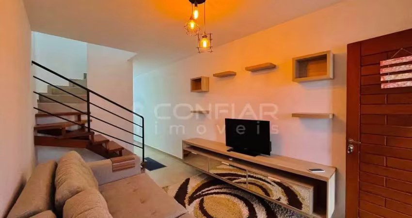 Geminado mobiliado com 2 quartos para locação no vila nova por r$2.990,00 + taxas