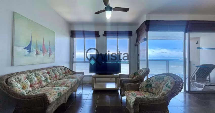 Apartamento 4 Dormitórios, 1 Suite, Vista total para o mar com sacada para locação na Pitangueiras
